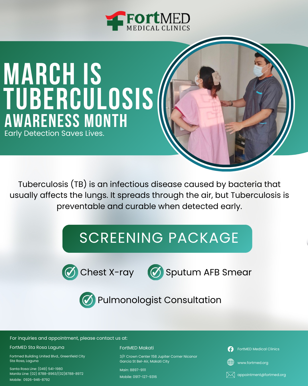 March is Tuberculosis Awareness Month