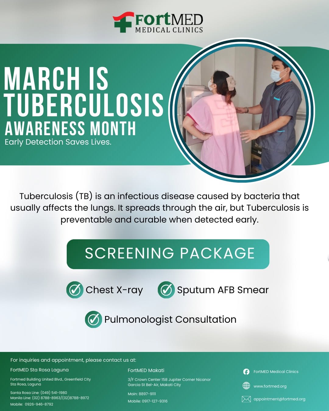 March is Tuberculosis Awareness Month