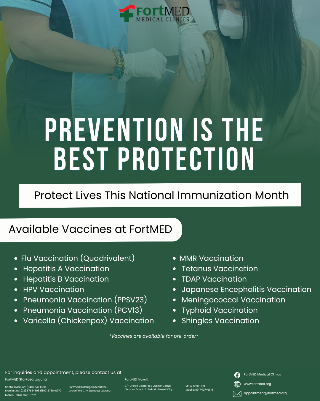 Protect Today, Prevent Tomorrow