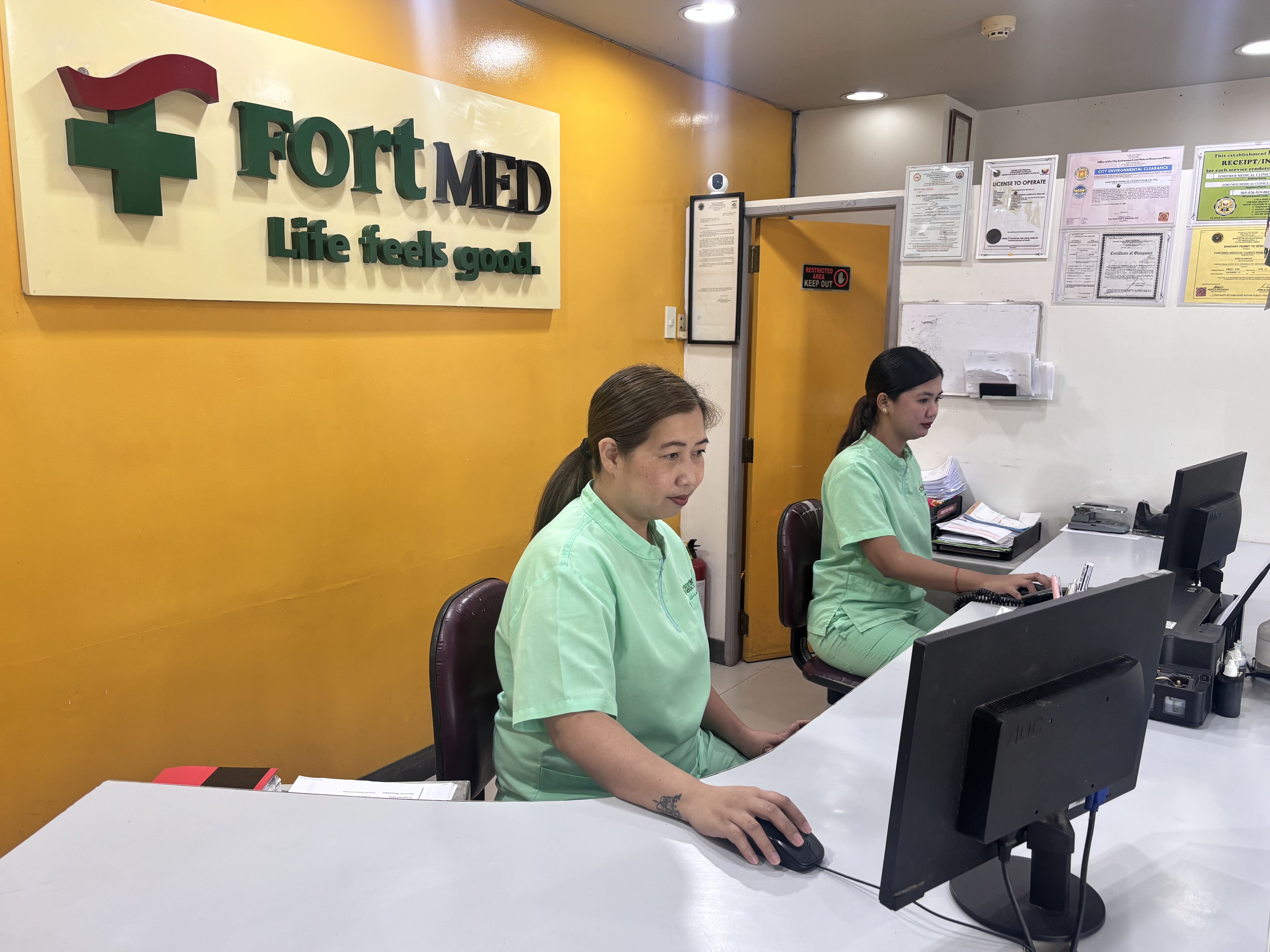 Clinic Reception